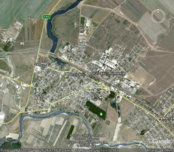 Mapa de Urziceni