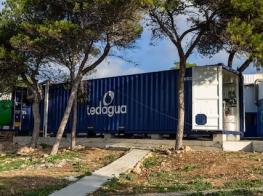 Tedagua finaliza los trabajos de refuerzo del abastecimiento hídrico en Ibiza con la planta compacta SW10